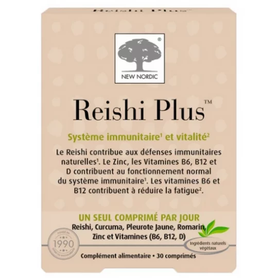 New Nordic Reishi Plus Comprimés x 30