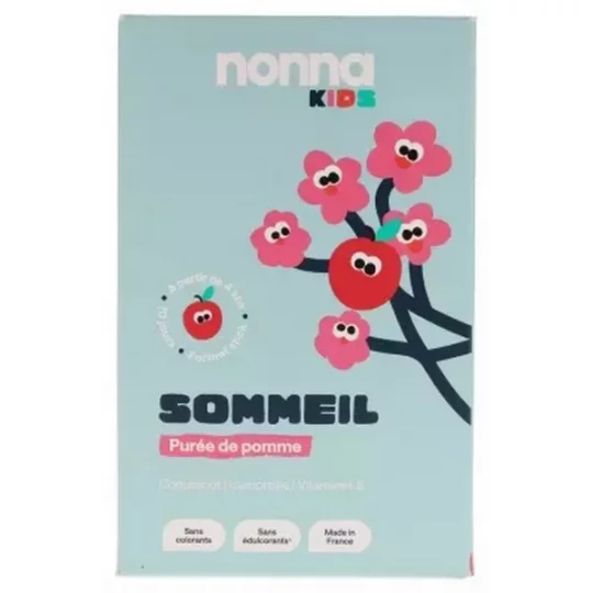 Nonna Lab Kids Sommeil Purée de Pomme Sticks x 10
