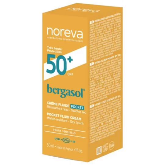Noreva Bergasol Crème Fluide Pocket SPF50+ 30 ml - image 2