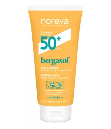 Noreva Bergasol Lait Invisible SPF50+ 150 ml