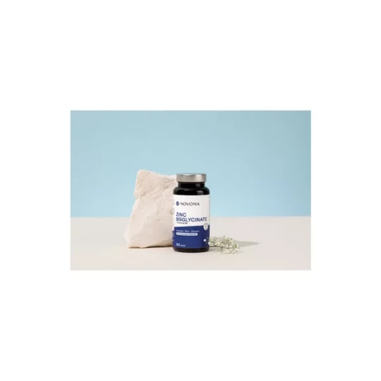 Novoma Zinc Bisglycinate + Vitamine B6 Gélules x 120 - image 2