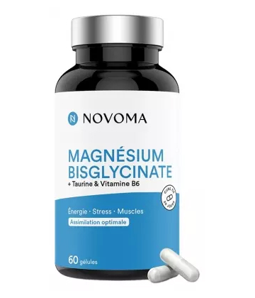 Novoma Magnésium Bisglycinate Gélules x 60