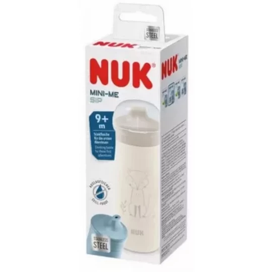 NUK Mini Me Sip 9 Mois et + Stainless