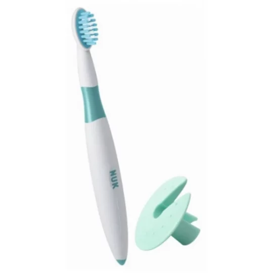 NUK Brosse à Dents Educative 12 mois et plus + 1 bague de sécurité - image 2