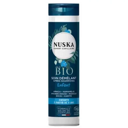 Nuska Soin Démêlant Après-Shampooing Enfant Bio 200 ml