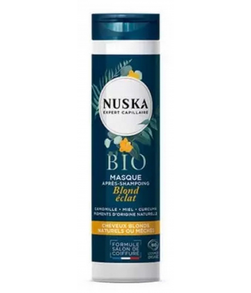 Nuska Masque Après-Shampooing Bio Blond Éclat 200 ml