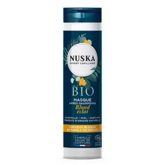 Nuska Masque Après-Shampooing Bio Blond Éclat 200 ml