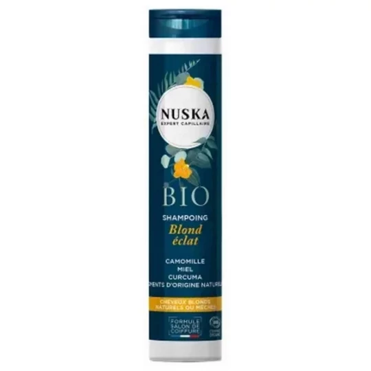 Nuska Shampoing Blond Éclat Bio 230 ml