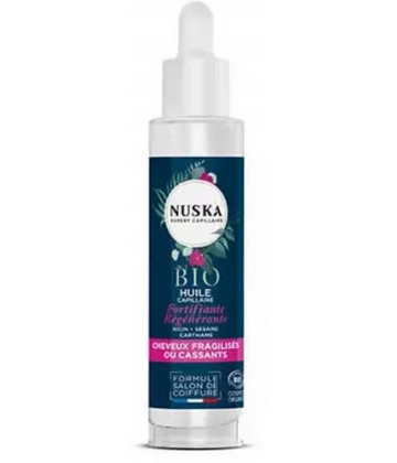 Nuska Huile Capillaire Bio Fortifiante Régénérante 50 ml