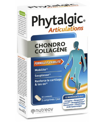 Nutreov Phytalgic Articulations Chondro Collagène Comprimés x 60