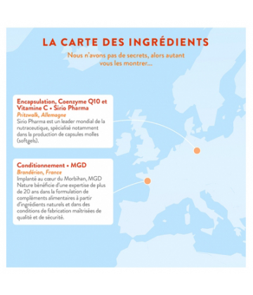 Nutri&Co Coenzyme Q10 Haute Absorption Gélules x 120