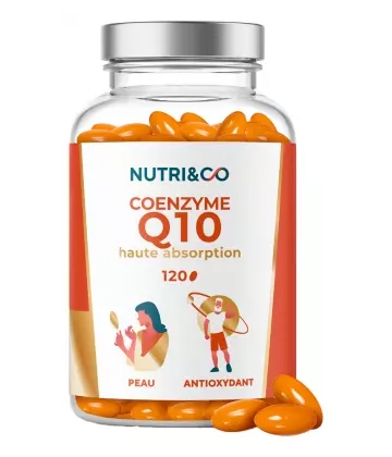 Nutri&Co Coenzyme Q10 Haute Absorption Gélules x 120