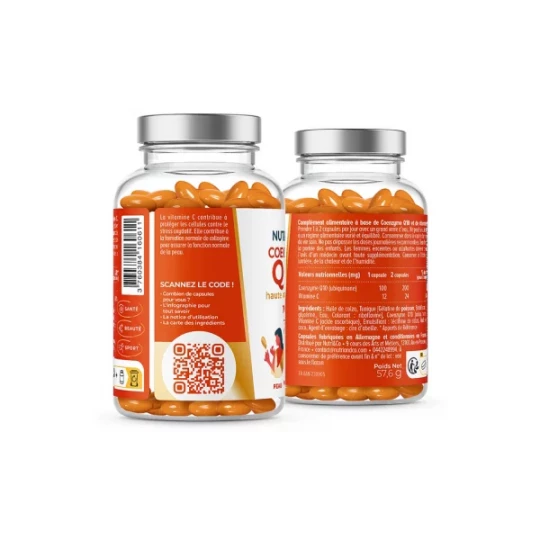 Nutri&Co Coenzyme Q10 Haute Absorption Gélules x 120 - image 5