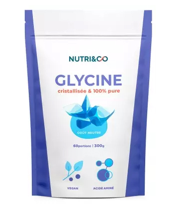 Nutri&Co Glycine Crystallisée 100% Pure Gout Neutre 300 g
