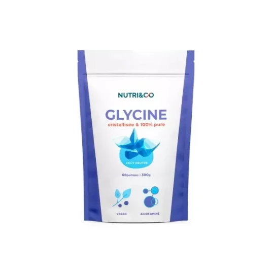 Nutri&Co Glycine Crystallisée 100% Pure Gout Neutre 300 g