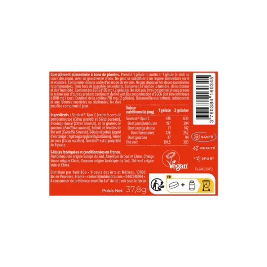 Nutri&Co Brule-Graisse Gélules x 60 - image 2