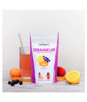 Nutri&Co Draineur Gout Cassis Citron 100 g
