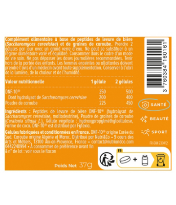 Nutri&Co Coupe-Faim Gélules x 60