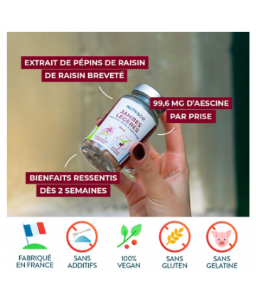 Nutri&Co Jambes Légeres Gélules x 60