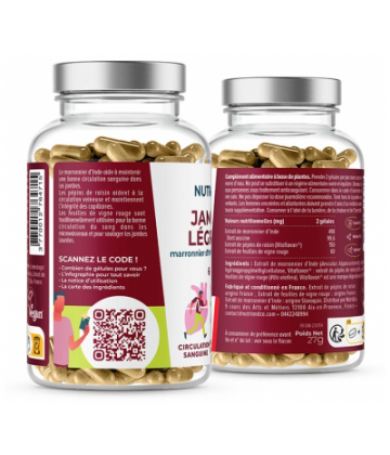 Nutri&Co Jambes Légeres Gélules x 60
