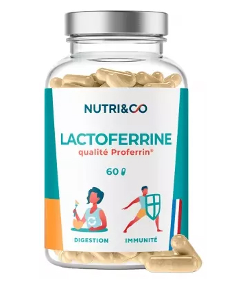 Nutri&Co Lactoferrine Gélules x 60