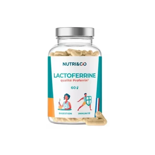 Nutri&Co Lactoferrine Gélules x 60
