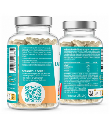 Nutri&Co Lactoferrine Gélules x 60