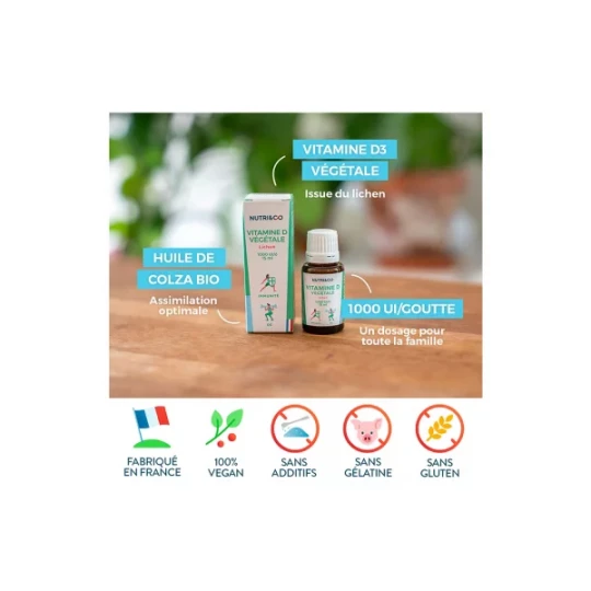 Nutri&Co Vitamine D Végétale 15 ml - image 4