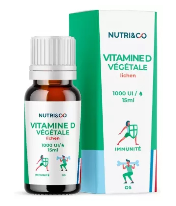 Nutri&Co Vitamine D Végétale 15 ml