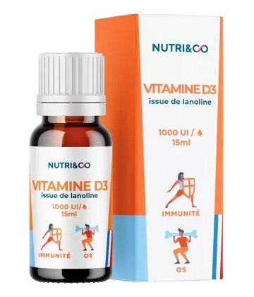 Nutri&Co Vitamine D3 15 ml
