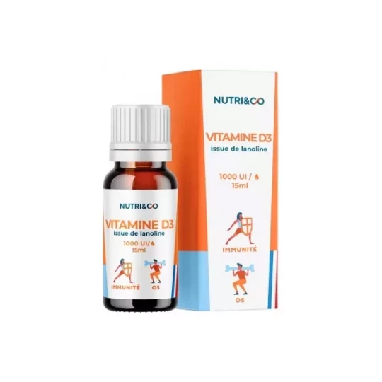 Nutri&Co Vitamine D3 15 ml