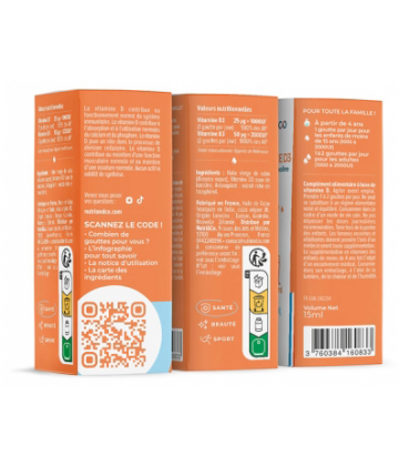 Nutri&Co Vitamine D3 15 ml