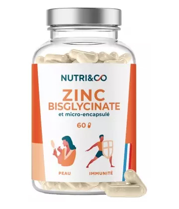 Nutri&Co Zinc Bisglycinate Gélules x 60
