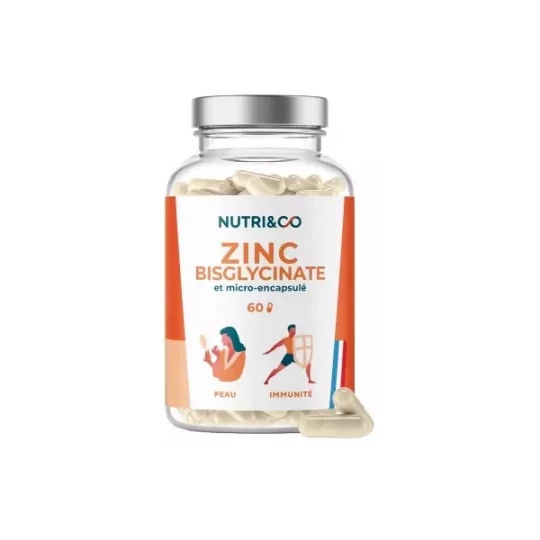 Nutri&Co Zinc Bisglycinate Gélules x 60