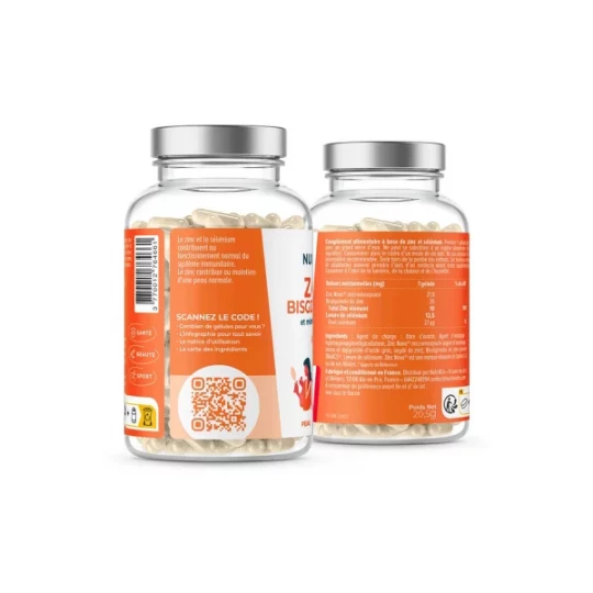 Nutri&Co Zinc Bisglycinate Gélules x 60 - image 5