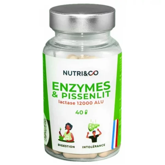Nutri&Co Enzymes & Pissenlit Gélules x 40