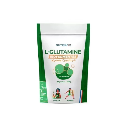 Nutri&Co l'Glutamine Biofermentée Gout Neutre 150 g