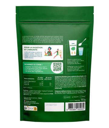 Nutri&Co l'Glutamine Biofermentée Gout Neutre 150 g