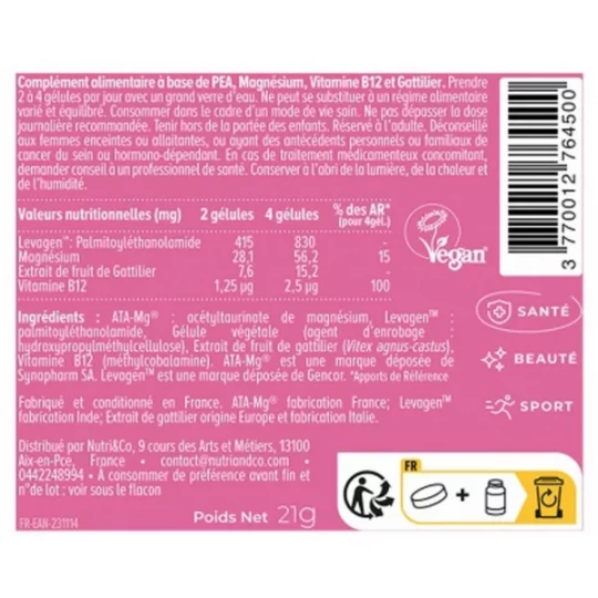 Nutri&Co Confort Menstruel Gélules x 40 - image 2