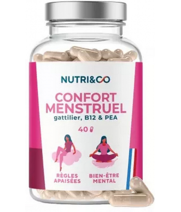 Nutri&Co Confort Menstruel Gélules x 40