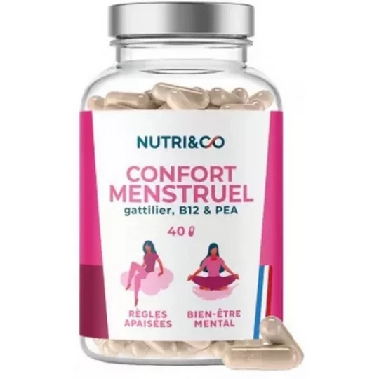 Nutri&Co Confort Menstruel Gélules x 40
