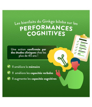 Nutri&Co Ginkgo Biloba Gélules x 120