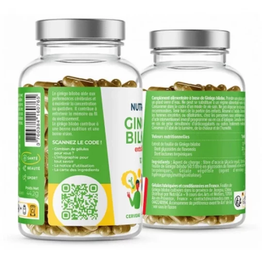 Nutri&Co Ginkgo Biloba Gélules x 120 - image 5