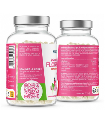Nutri&Co ProBiotique Flore Intime Gélules x 60