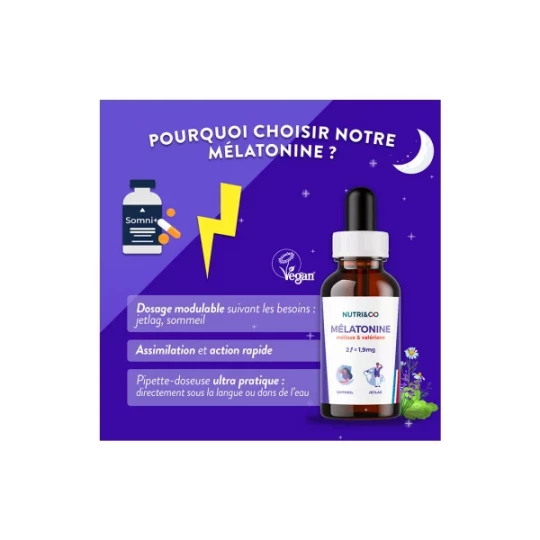 Nutri&Co Mélatonine 20 ml - image 4