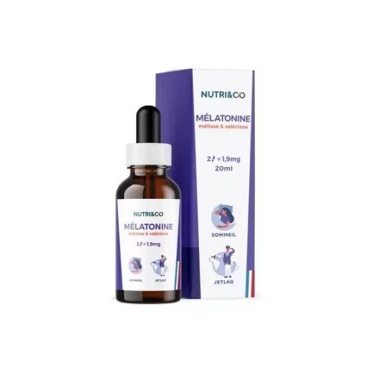 Nutri&Co Mélatonine 20 ml