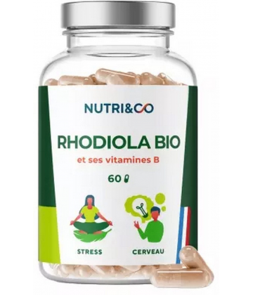 Nutri&Co Rhodiola Bio Gélules x 60