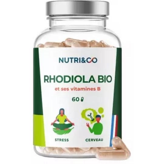 Nutri&Co Rhodiola Bio Gélules x 60