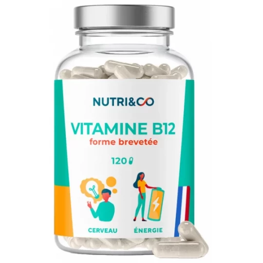 Nutri&Co Vitamine B12 Gélules x 120