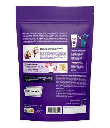 Nutri&Co Créatine Monohydrate Creapure 300 g